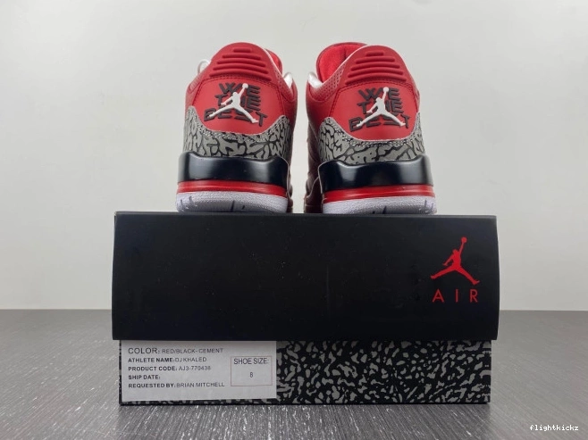 3 DJ Khaled Air Retro Grateful AJ3-770438 Jordan 1027